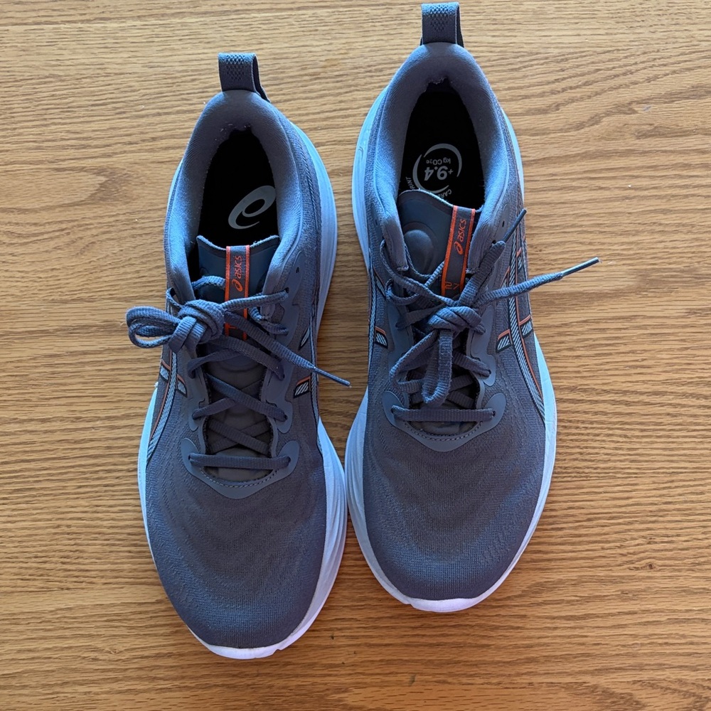 ASICS Men's Gel Cumulus 27 Gray Athletic Running Shoes Size 12 Great Condition - Picture 13 of 13